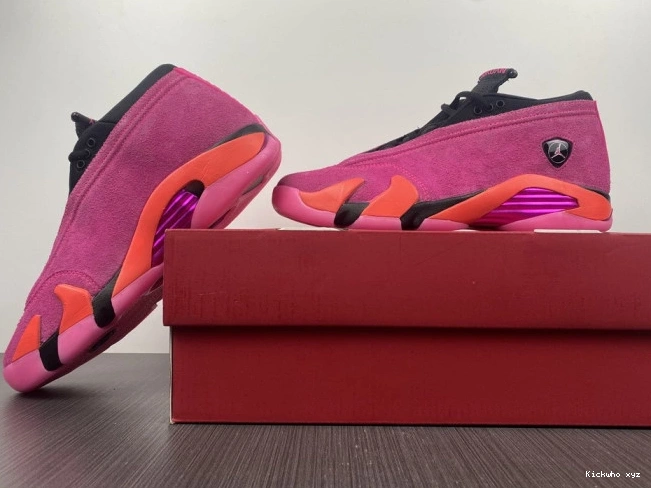 DH4121-600 (W) Retro Pink 14 Jordan Shocking Low 0822